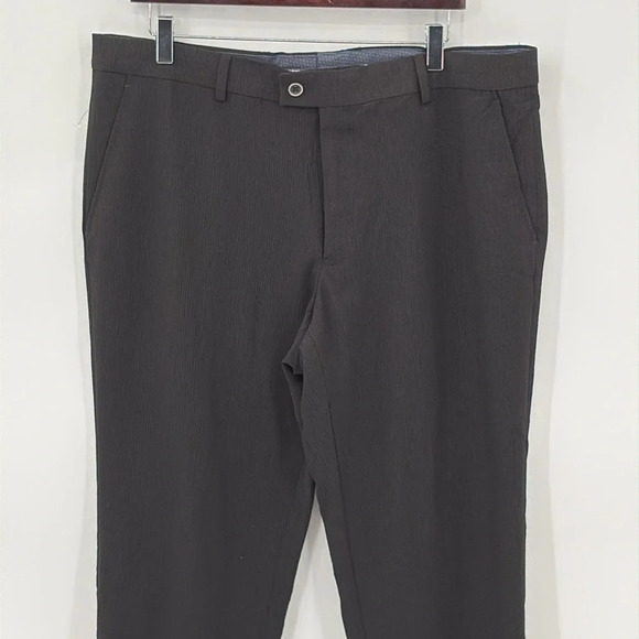 The Savile Row Hoxton Suit Pants in Black - NWOT - Size 38 Waist (Pants Only) - Picture 2 of 6